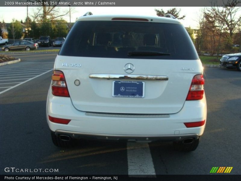 Arctic White / Cashmere 2009 Mercedes-Benz ML 350 4Matic