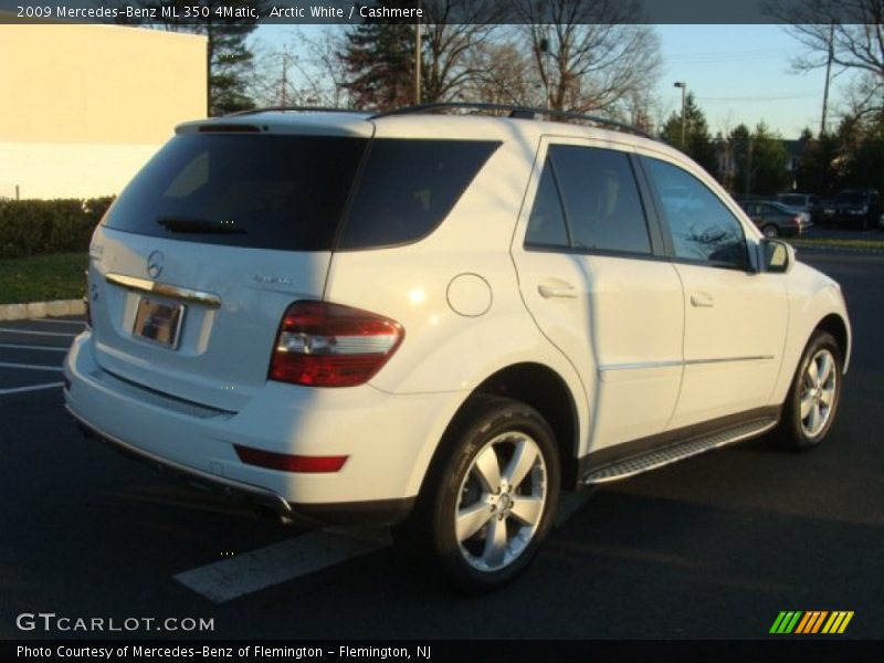 Arctic White / Cashmere 2009 Mercedes-Benz ML 350 4Matic
