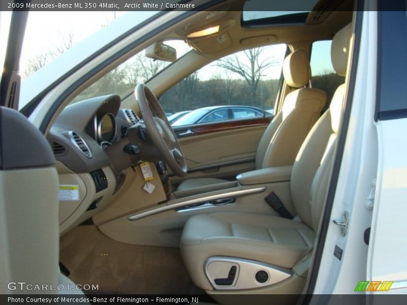 Arctic White / Cashmere 2009 Mercedes-Benz ML 350 4Matic