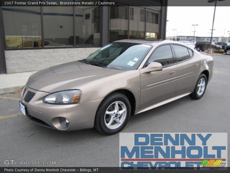Bronzestone Metallic / Cashmere 2007 Pontiac Grand Prix Sedan