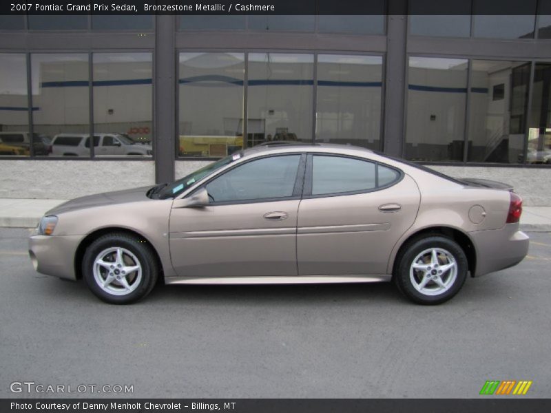 Bronzestone Metallic / Cashmere 2007 Pontiac Grand Prix Sedan