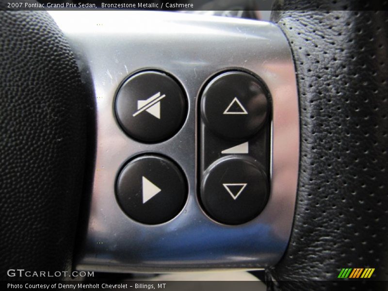 Bronzestone Metallic / Cashmere 2007 Pontiac Grand Prix Sedan