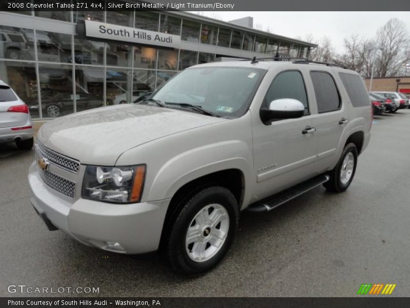 Silver Birch Metallic / Light Titanium/Ebony 2008 Chevrolet Tahoe Z71 4x4
