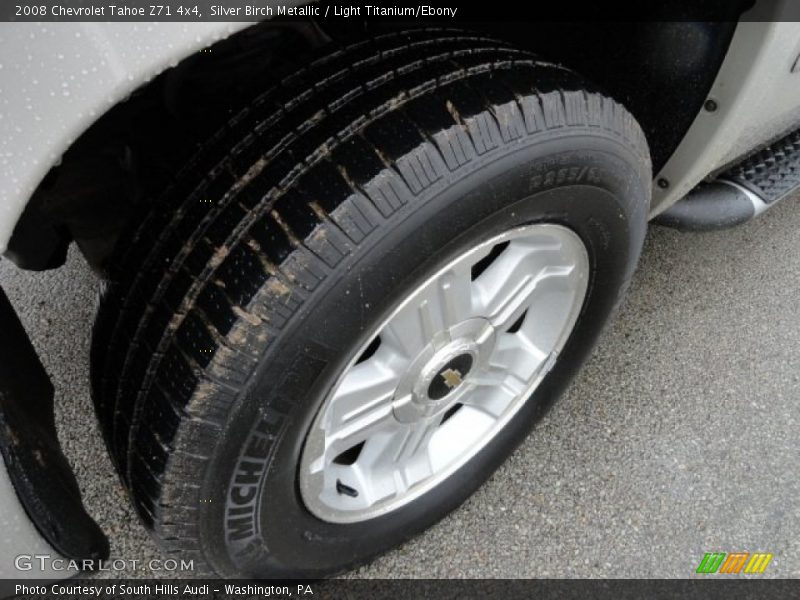 Silver Birch Metallic / Light Titanium/Ebony 2008 Chevrolet Tahoe Z71 4x4