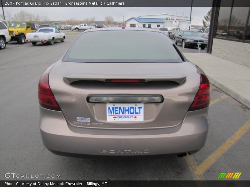 Bronzestone Metallic / Cashmere 2007 Pontiac Grand Prix Sedan