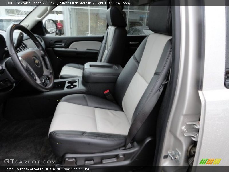  2008 Tahoe Z71 4x4 Light Titanium/Ebony Interior