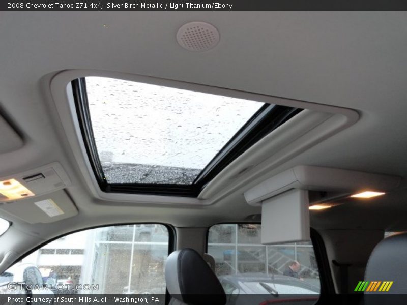 Silver Birch Metallic / Light Titanium/Ebony 2008 Chevrolet Tahoe Z71 4x4
