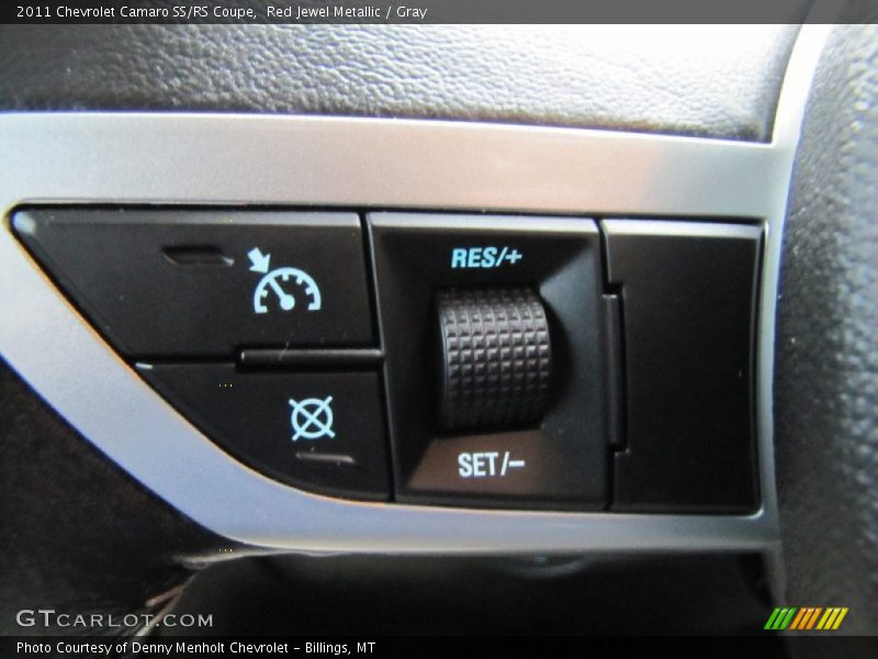 Red Jewel Metallic / Gray 2011 Chevrolet Camaro SS/RS Coupe