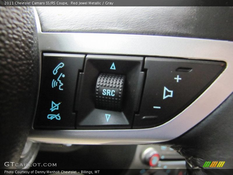 Red Jewel Metallic / Gray 2011 Chevrolet Camaro SS/RS Coupe