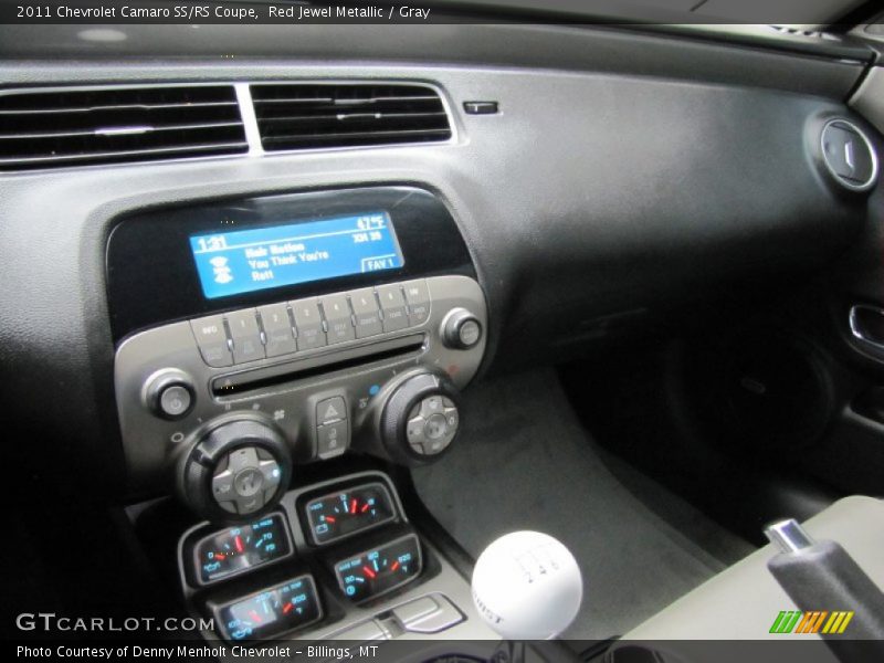 Red Jewel Metallic / Gray 2011 Chevrolet Camaro SS/RS Coupe