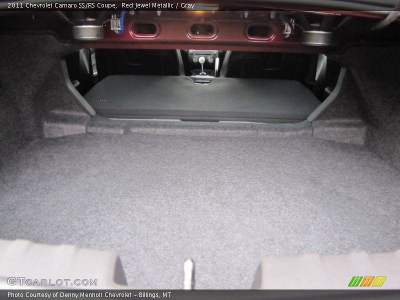 Red Jewel Metallic / Gray 2011 Chevrolet Camaro SS/RS Coupe