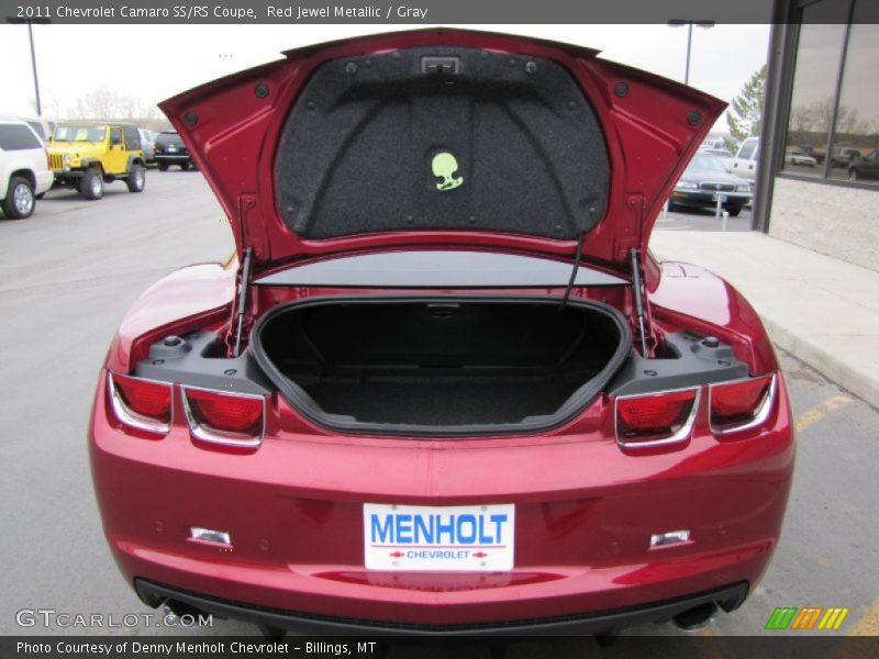 Red Jewel Metallic / Gray 2011 Chevrolet Camaro SS/RS Coupe