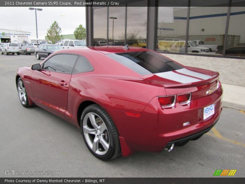 Red Jewel Metallic / Gray 2011 Chevrolet Camaro SS/RS Coupe