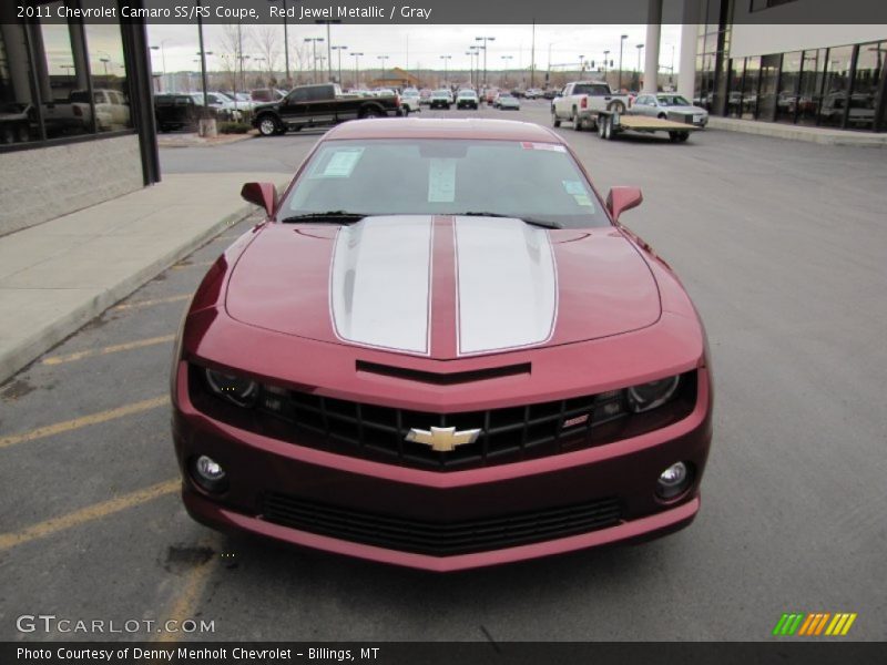 Red Jewel Metallic / Gray 2011 Chevrolet Camaro SS/RS Coupe