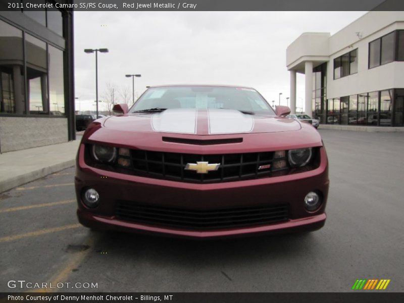 Red Jewel Metallic / Gray 2011 Chevrolet Camaro SS/RS Coupe