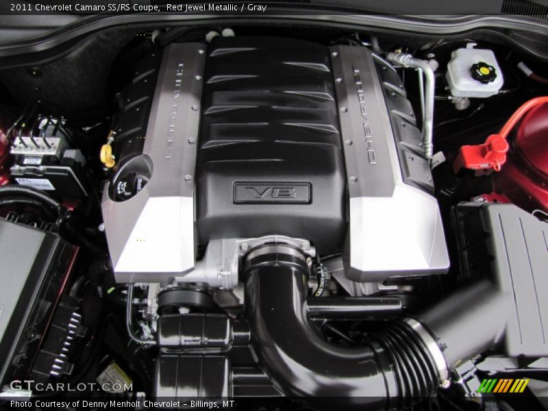 Red Jewel Metallic / Gray 2011 Chevrolet Camaro SS/RS Coupe