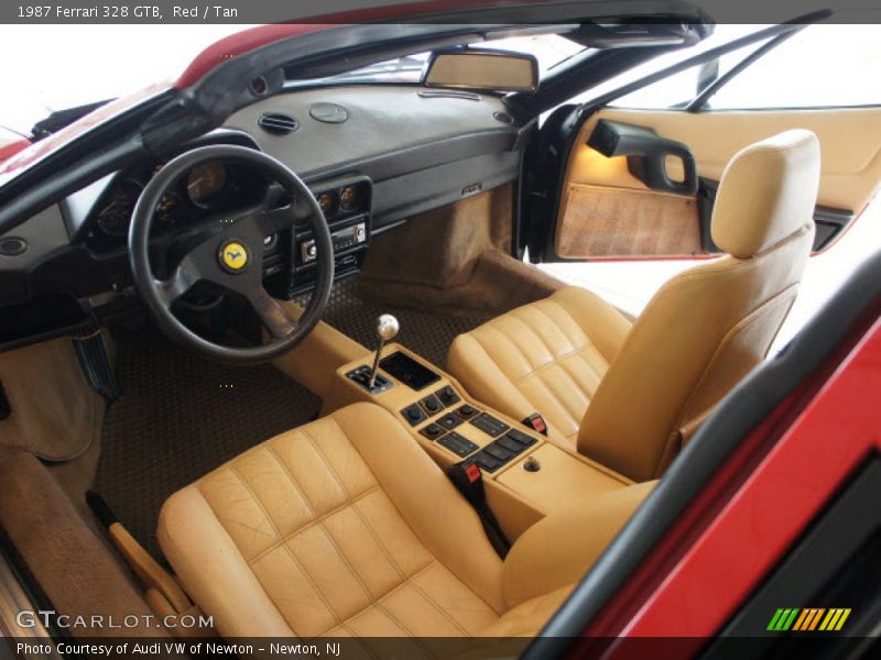 Tan Interior - 1987 328 GTB 