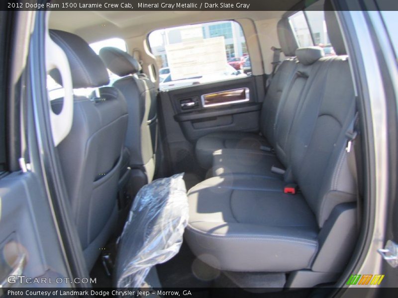 Mineral Gray Metallic / Dark Slate Gray 2012 Dodge Ram 1500 Laramie Crew Cab