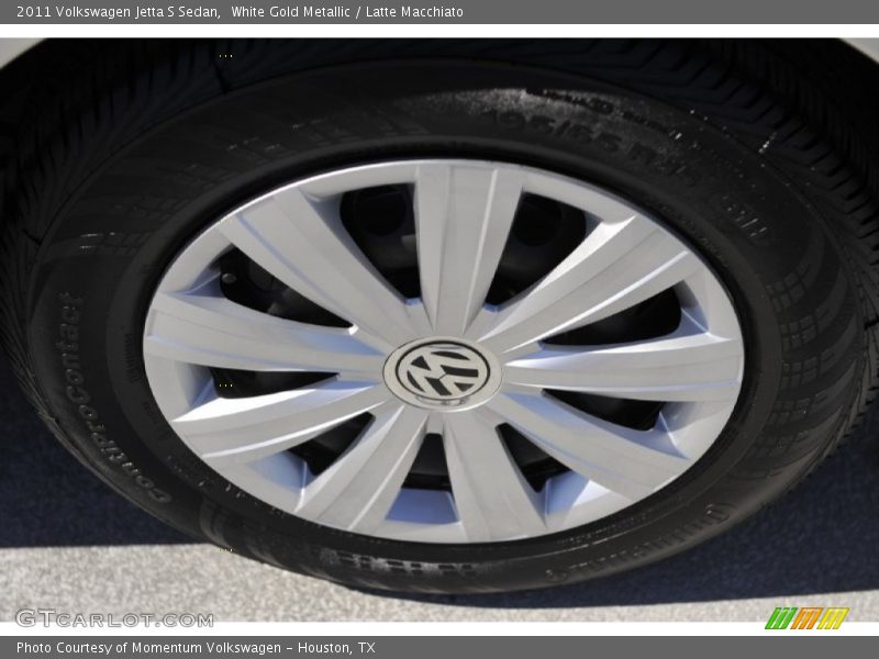 White Gold Metallic / Latte Macchiato 2011 Volkswagen Jetta S Sedan