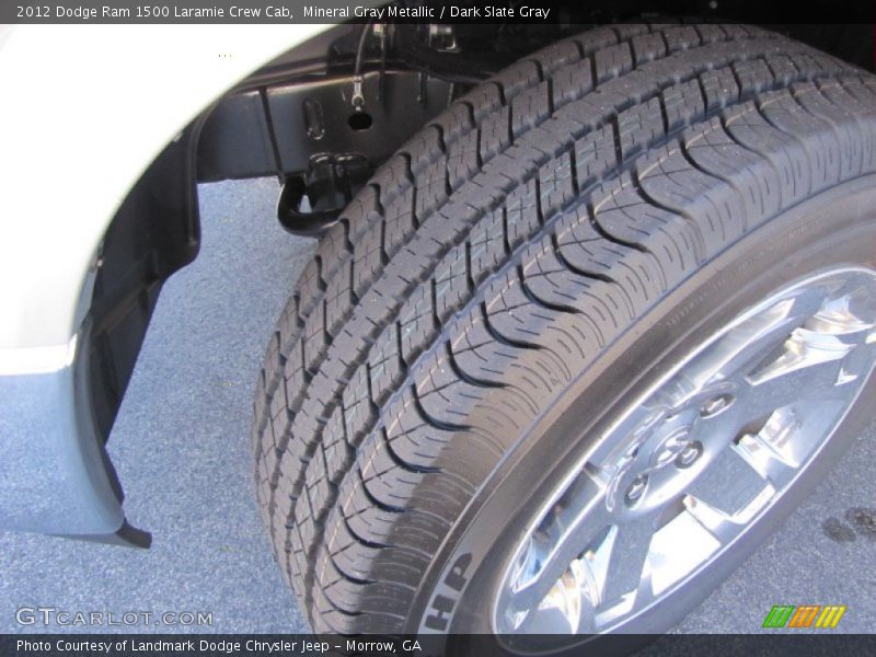 Mineral Gray Metallic / Dark Slate Gray 2012 Dodge Ram 1500 Laramie Crew Cab