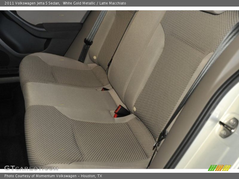 White Gold Metallic / Latte Macchiato 2011 Volkswagen Jetta S Sedan