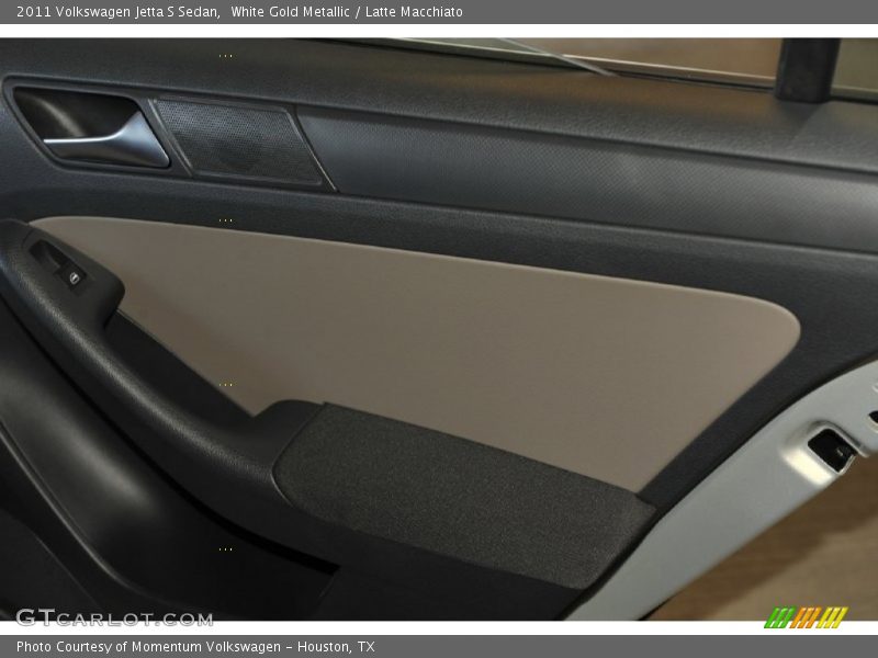 White Gold Metallic / Latte Macchiato 2011 Volkswagen Jetta S Sedan