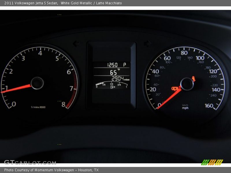 White Gold Metallic / Latte Macchiato 2011 Volkswagen Jetta S Sedan