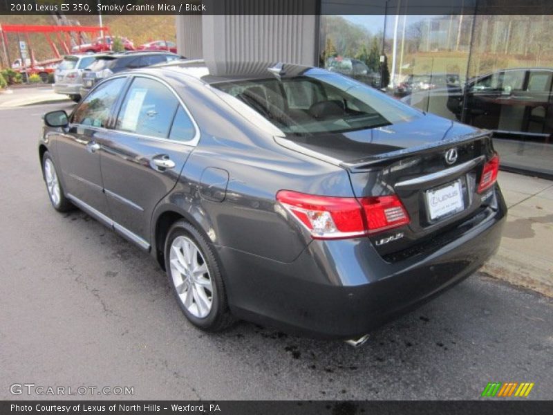 Smoky Granite Mica / Black 2010 Lexus ES 350