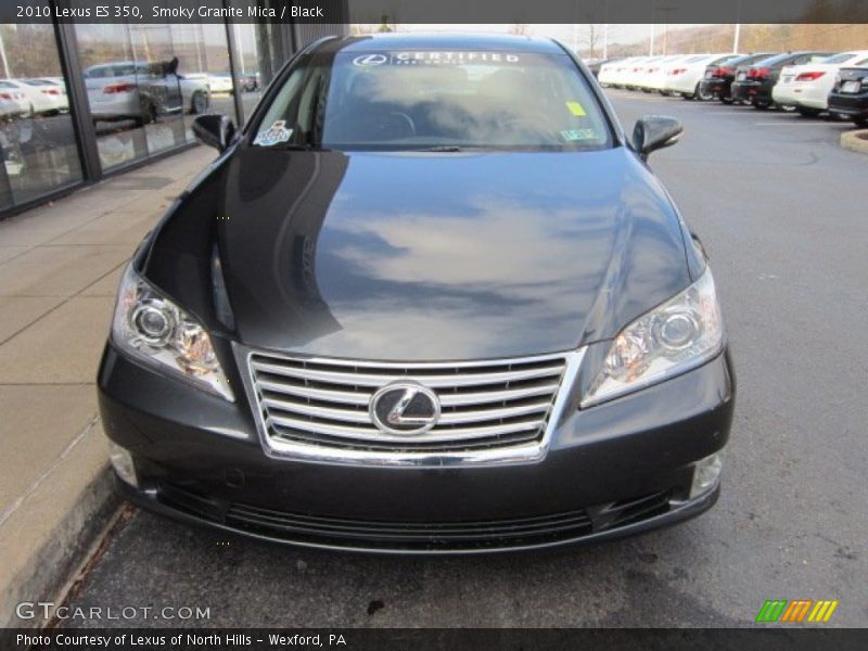 Smoky Granite Mica / Black 2010 Lexus ES 350