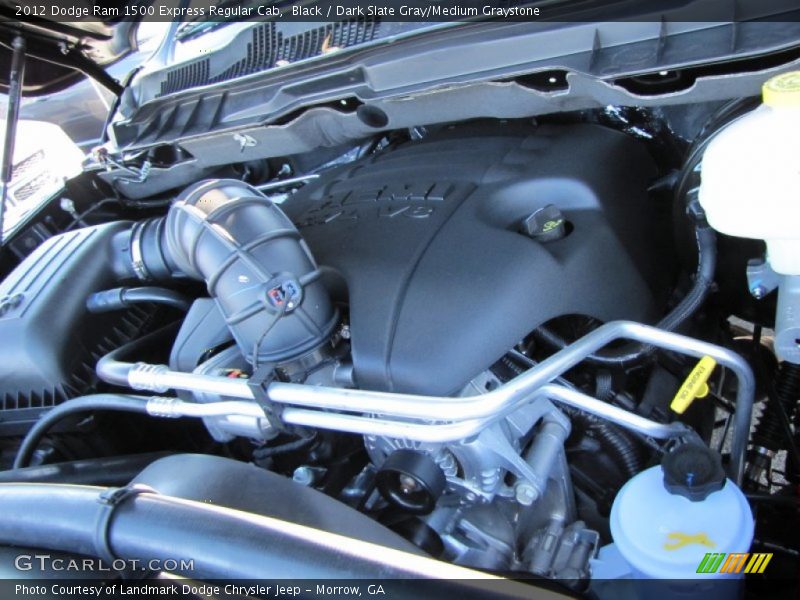 Black / Dark Slate Gray/Medium Graystone 2012 Dodge Ram 1500 Express Regular Cab