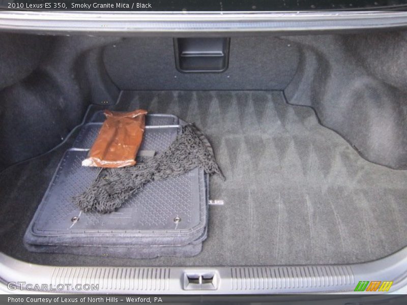Smoky Granite Mica / Black 2010 Lexus ES 350