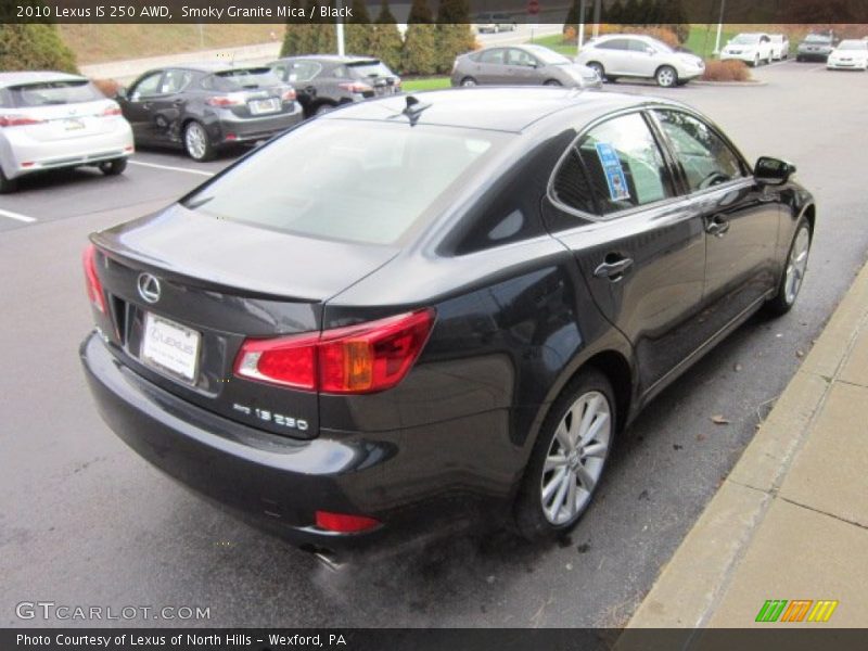 Smoky Granite Mica / Black 2010 Lexus IS 250 AWD