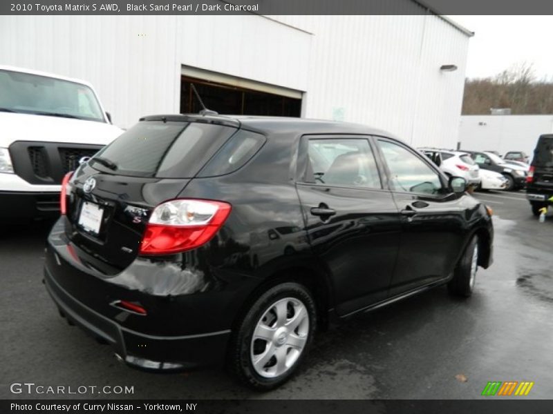 Black Sand Pearl / Dark Charcoal 2010 Toyota Matrix S AWD