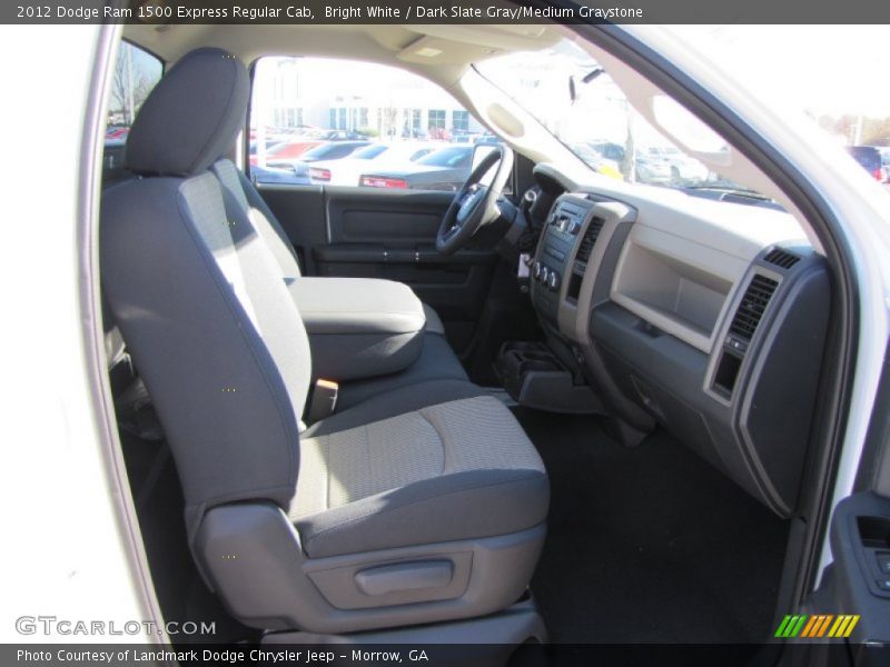 Bright White / Dark Slate Gray/Medium Graystone 2012 Dodge Ram 1500 Express Regular Cab