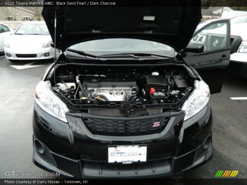 Black Sand Pearl / Dark Charcoal 2010 Toyota Matrix S AWD