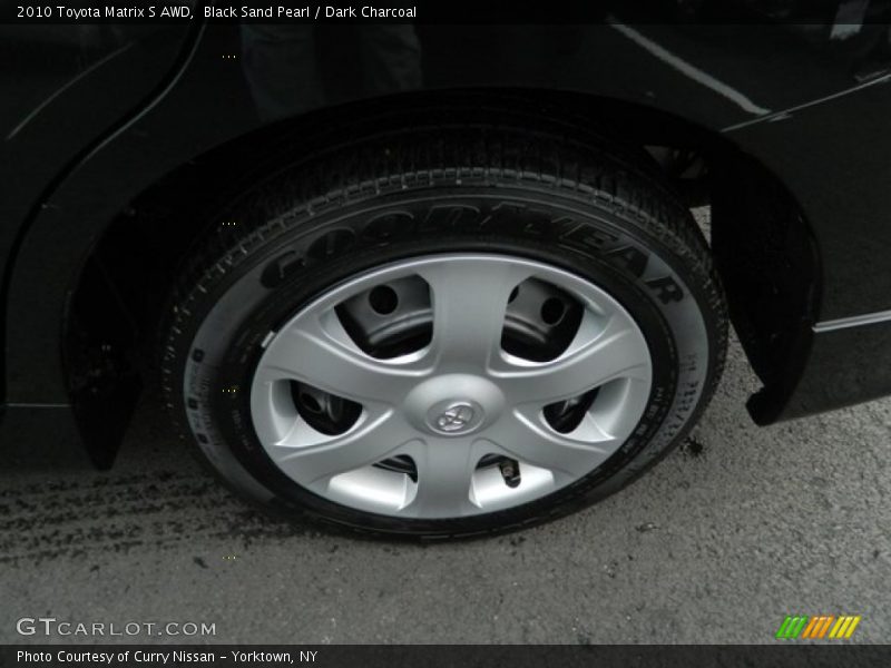 Black Sand Pearl / Dark Charcoal 2010 Toyota Matrix S AWD