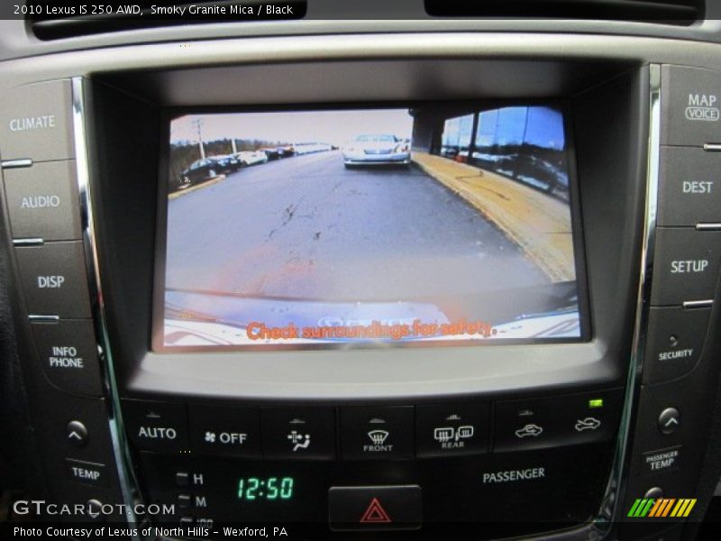 Smoky Granite Mica / Black 2010 Lexus IS 250 AWD