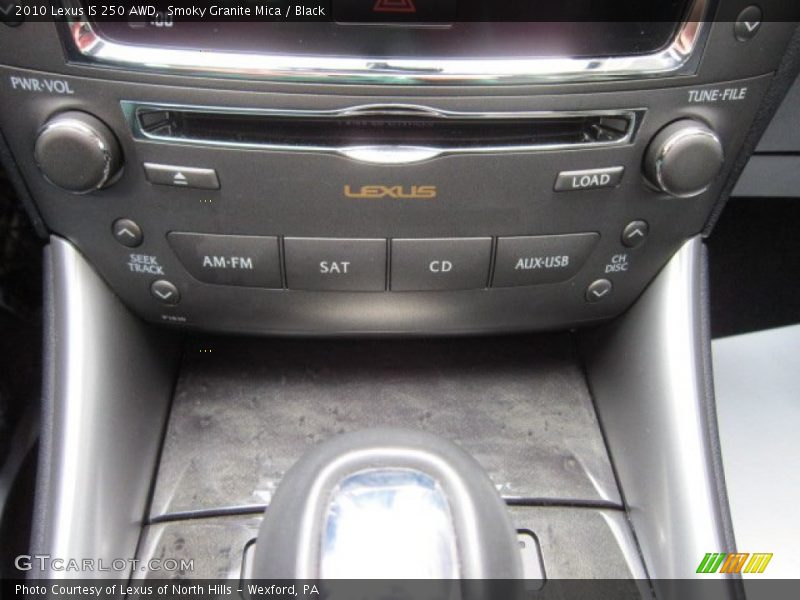 Smoky Granite Mica / Black 2010 Lexus IS 250 AWD