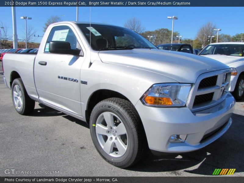 Front 3/4 View of 2012 Ram 1500 Express Regular Cab