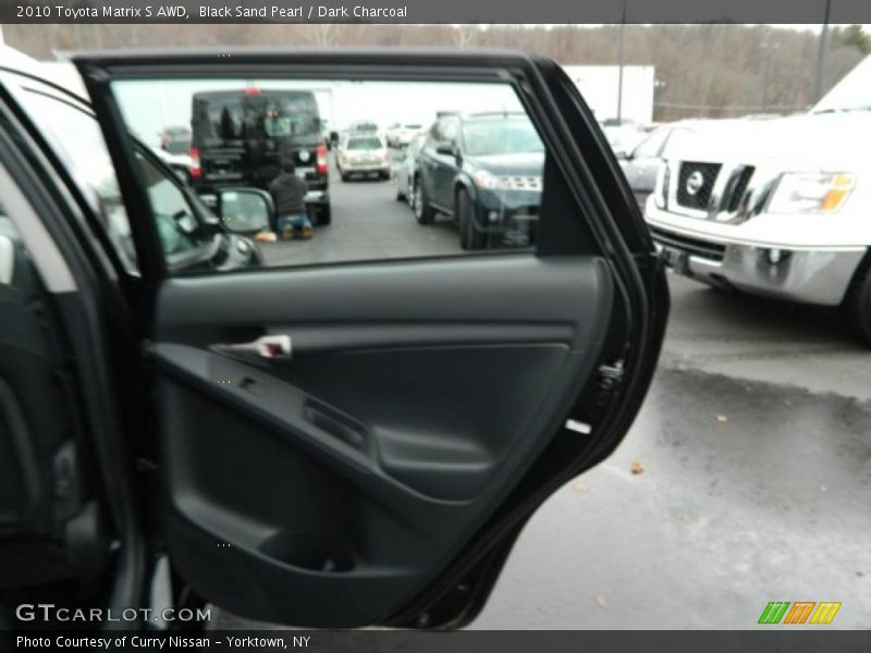 Black Sand Pearl / Dark Charcoal 2010 Toyota Matrix S AWD