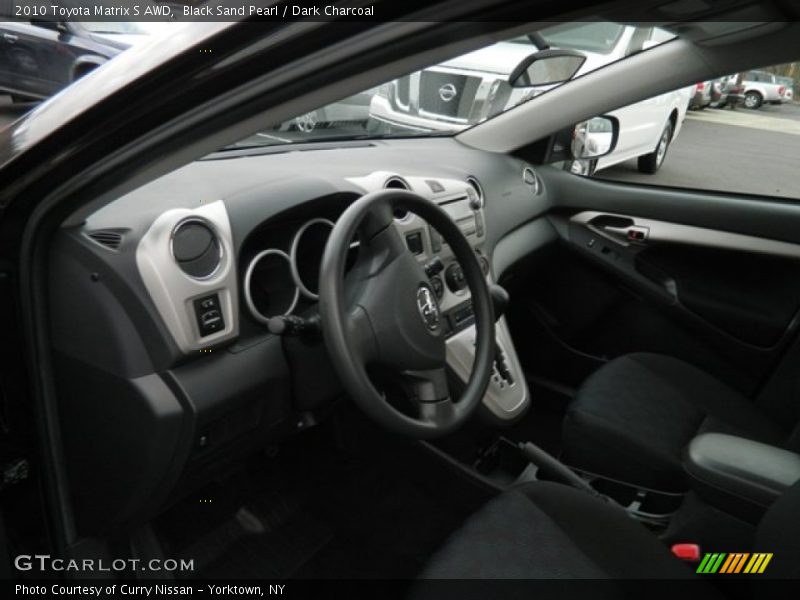 Black Sand Pearl / Dark Charcoal 2010 Toyota Matrix S AWD