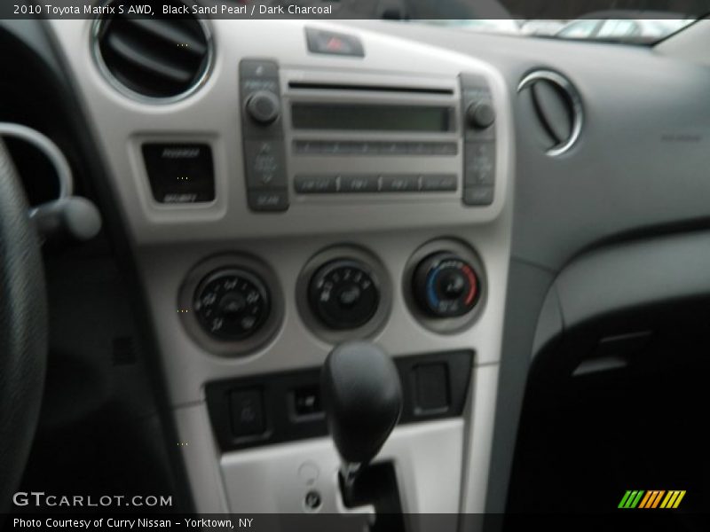 Black Sand Pearl / Dark Charcoal 2010 Toyota Matrix S AWD