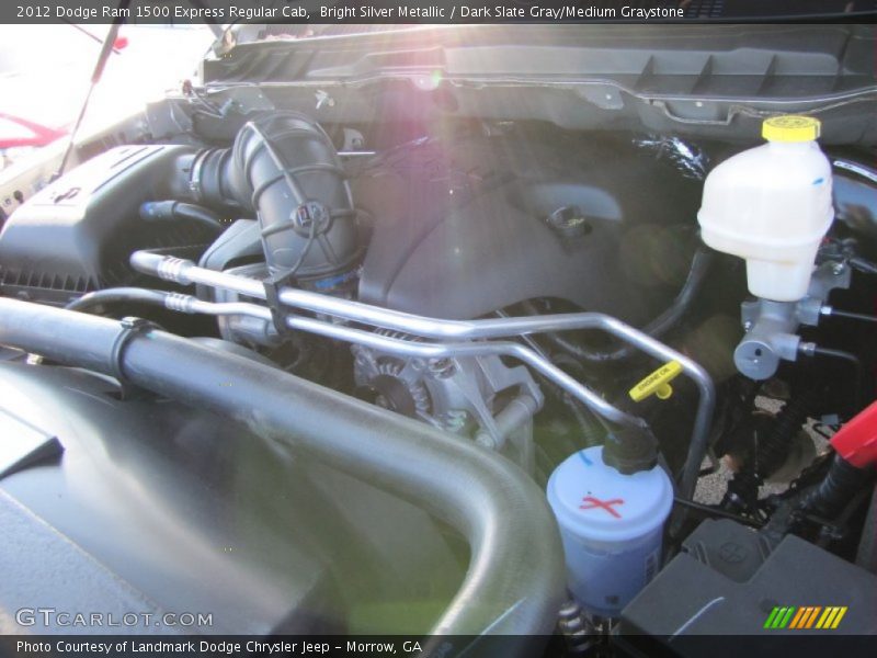 Bright Silver Metallic / Dark Slate Gray/Medium Graystone 2012 Dodge Ram 1500 Express Regular Cab