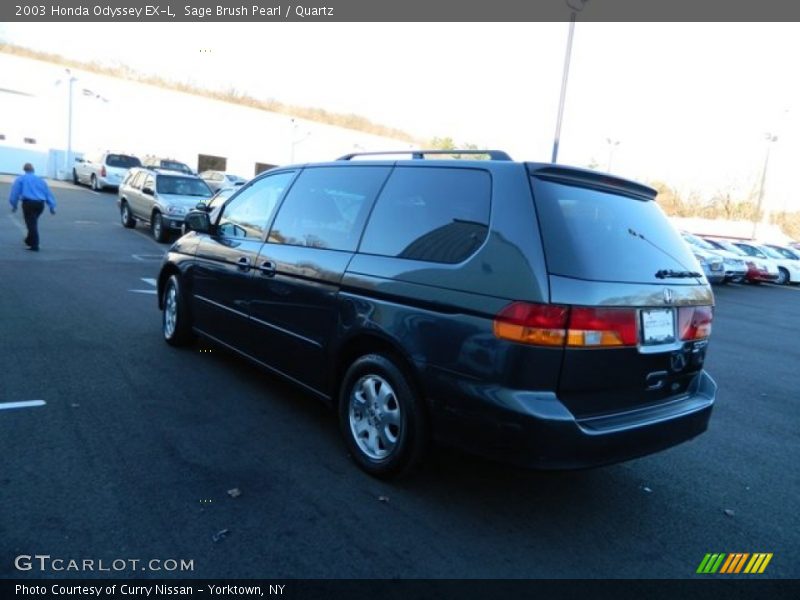 Sage Brush Pearl / Quartz 2003 Honda Odyssey EX-L