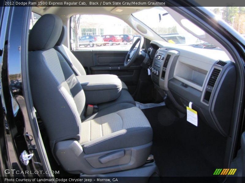 Black / Dark Slate Gray/Medium Graystone 2012 Dodge Ram 1500 Express Regular Cab