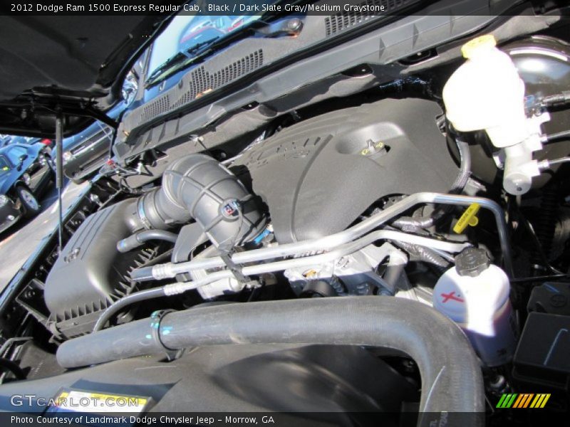 Black / Dark Slate Gray/Medium Graystone 2012 Dodge Ram 1500 Express Regular Cab