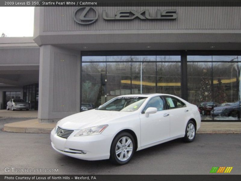 Starfire Pearl White / Cashmere 2009 Lexus ES 350