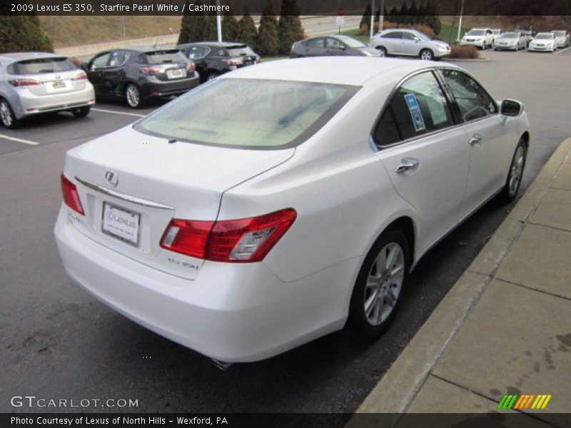 Starfire Pearl White / Cashmere 2009 Lexus ES 350