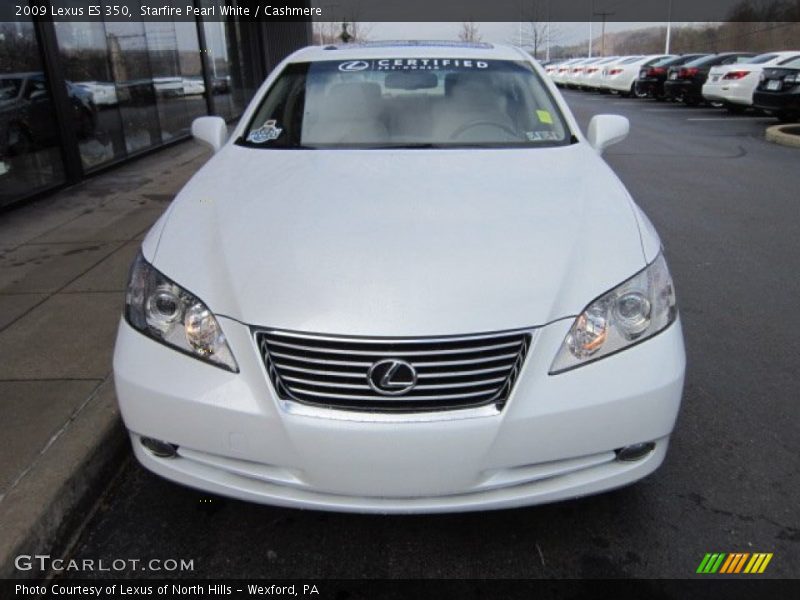 Starfire Pearl White / Cashmere 2009 Lexus ES 350