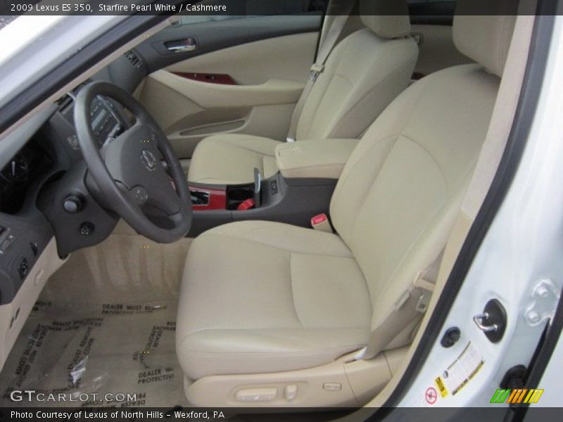 Starfire Pearl White / Cashmere 2009 Lexus ES 350